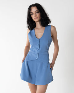 Waistcoat - Blue (Made to order)