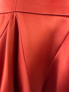Petal Skirt - Rusty Red