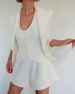 Tailored Jacket - Bone (Made to order)