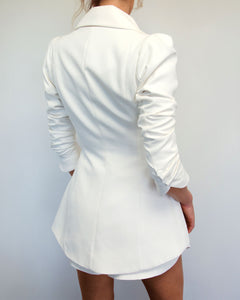 Tailored Jacket - Bone (Made to order)